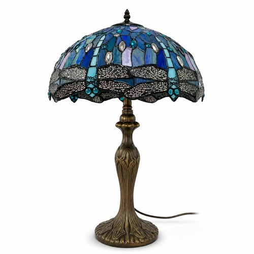 Tiffany blue dragonfly table - dragonfly,
