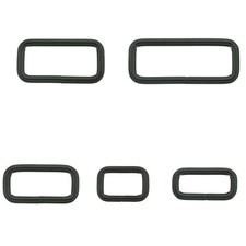 Loop Black Metal Strap Keeper