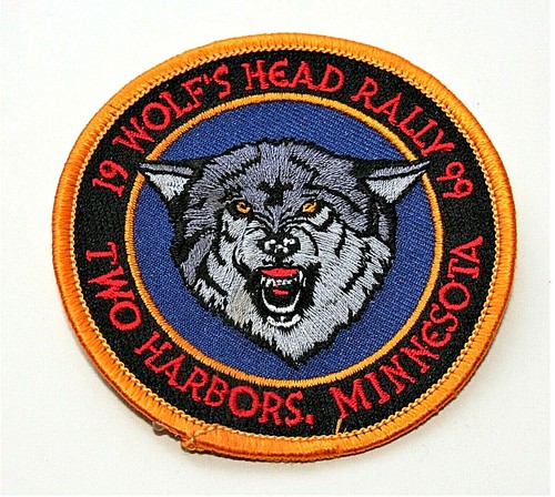 Vtg wolf head racing - head,