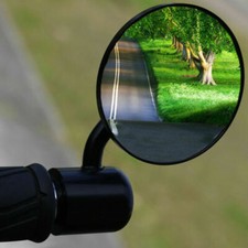 Motorcycle CNC Handle Bar End Custom Mirrors Round 7/8" for Honda Yamaha Suzuki