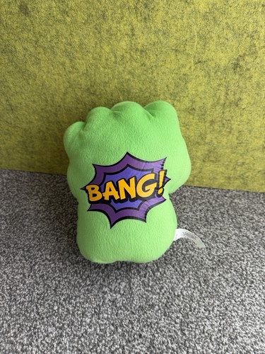 Super gloves hulk - green, plush