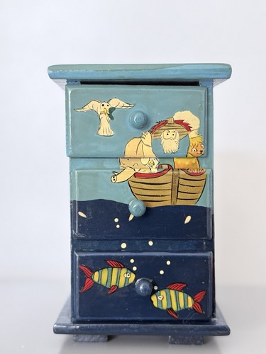 Wooden noah ark mini - ark, chest