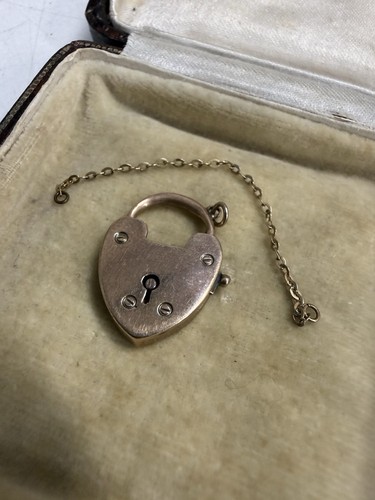 Unusual antique 9ct - 9ct, gold