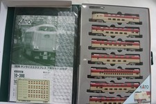 KATO N-GAUGE 10-386 285-o SERIES " SUNRISE EXP "  TRAIN SET