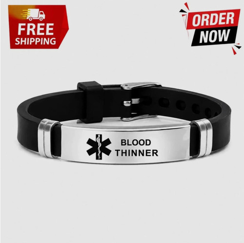 Blood thinner medical alert - blood,