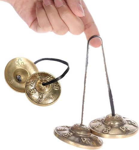 Tibetan tingsha cymbals bells - tingsha,