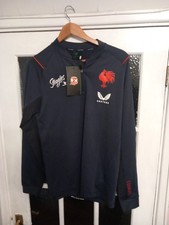 Sydney Roosters Nrl Australia Rugby League 1/4 Zip Training Top Size Small