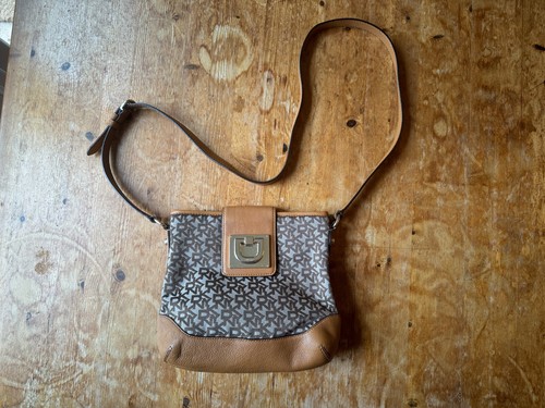 Dkny monogram grey long - , strap