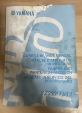 Yamaha YZ250 (T) / T1 2-stroke Service Manual  Genuine YZ 250