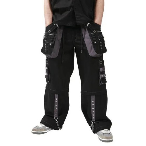 Gothic mens black grey - mens, men