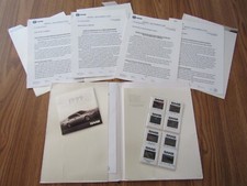 1999 SAAB 9-3 9-5 900 SE CONVERTIBLE 900 S FIVE DOOR PRESS KIT W CD AND SLIDES