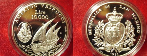 1995 san marino large silver - 1995,