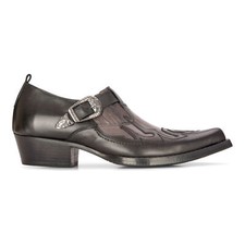 Men's Leather Western Shoes