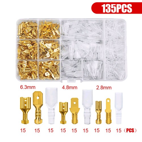 Spade connectors wire crimp - spade,