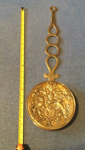 Vintage brass bed - brass,
