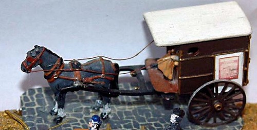 Wheeled horse drawn parcel - 2,