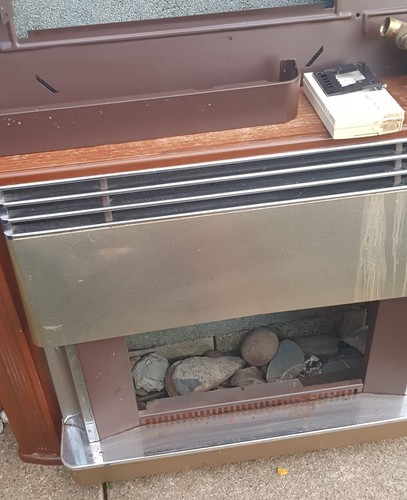 Gas fire back - , baxi