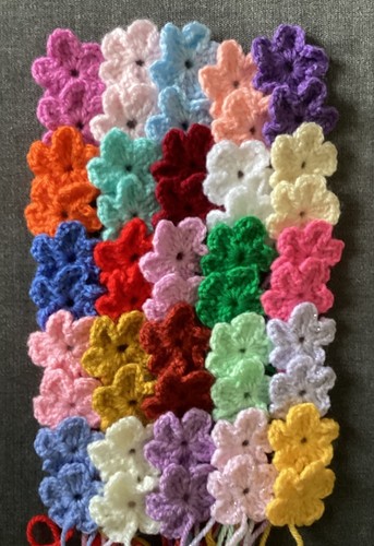 Hand crochet multi coloured - hand,