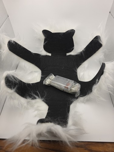 Light fried cat rug - fried,