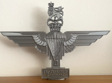 Parachute Regiment Para cap badge ( 10" x 7" ) emblem memorial veteran present.