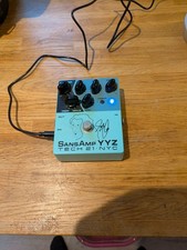 Tech21 Geddy Lee Signature YYZ Sansamp Bass Pre-Amp Drive Fx Pedal
