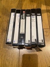VHS Video Tapes Job lot Used 6