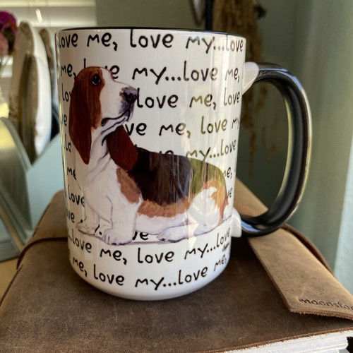 Basset hound coffee mug zeppa - basset,