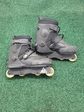 K2 Fatty Pro Aggressive Inline Skates Size US 10 Blackout EUR 43.5