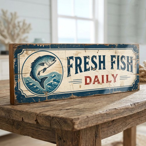 Fresh fish daily - daily, fishmonger