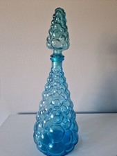 Empoli Pale Blue Glass Genie