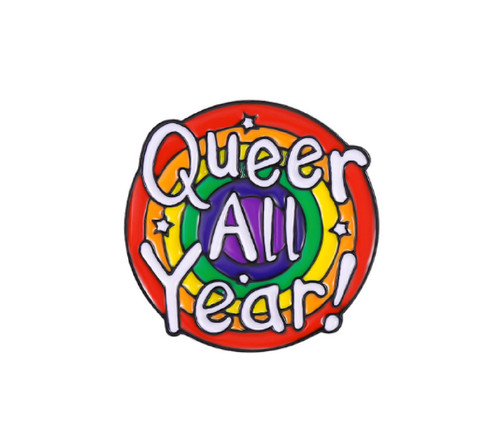 Gay lgbt pin badge - lgbt,