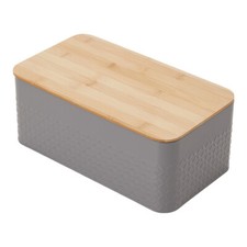 Kitchen Bread Bin with Bamboo