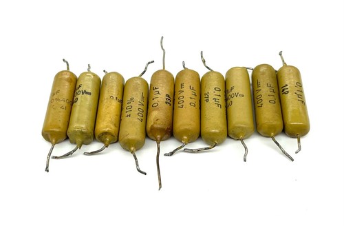 Mustard capacitor 1 - mustard, 0.1