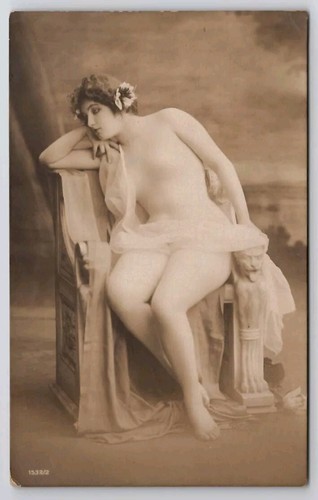 Rppc boudoir erotica - rppc, glamour