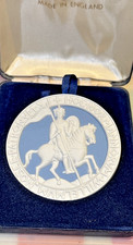 Wedgwood Limited Edition 900th Anniversary of the DOMESDAY BOOK Plaque, Boxed