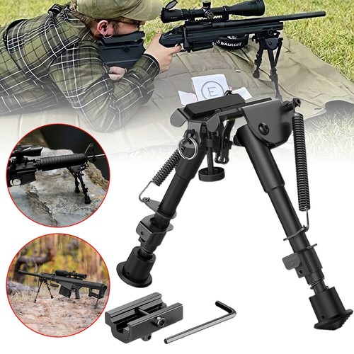 Swivel hunting bipod - 6-9",