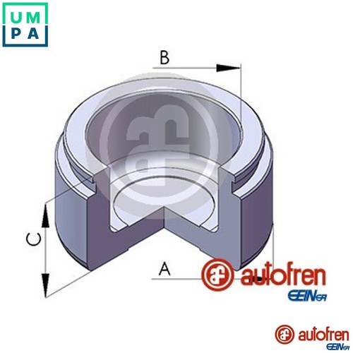 Piston brake caliper - brake, d025106
