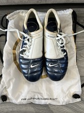 Nike Total 90 SG Zoom Air Football Boots Size 9 Uk  Made In Italy 2006 Model