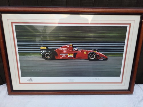 Signed gerald coulson - print, "