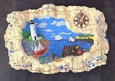 Vintage Nautical 3D Lighthouse