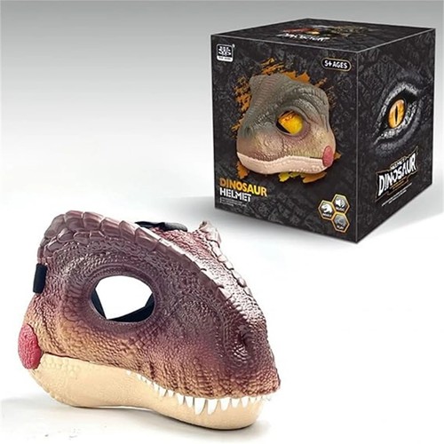Realistic dinosaur mask - dinosaur, with