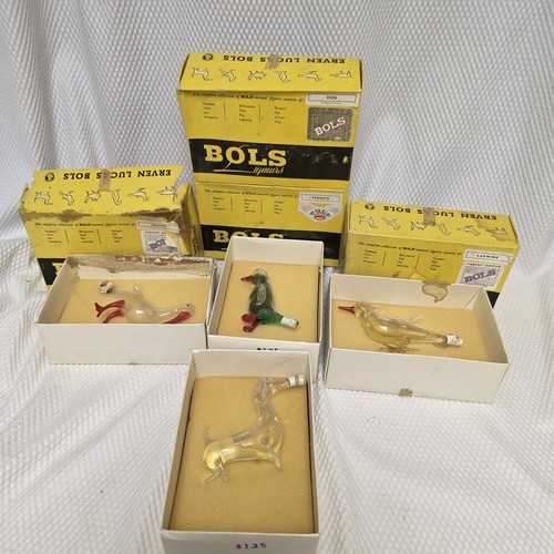 Vtg bols glass mini - 4,