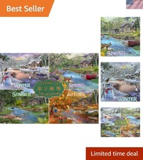500-Piece Four Seasons Jigsaw