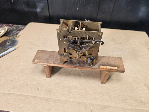 Antique german day bracket - day,