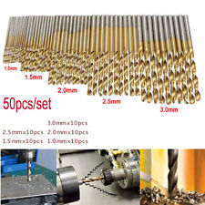 50PCS Micro Round Shank Drill