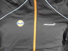 McLaren F1 team track jacket inspired by Gulf Racing