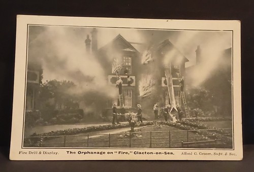 Old orphanage fire - orphanage,