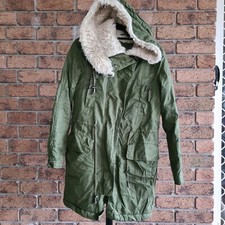 ZARA BASIC USA XS Navy Green