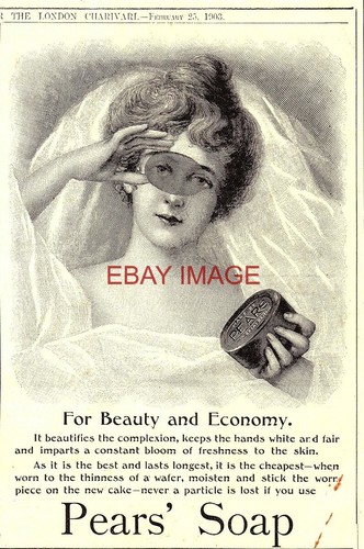 Edwardian advert for - for, pears