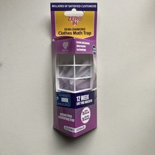 Zero In Demi-Diamond Clothes Moth Trap - ZER037 Moth Killer Hang in Wardrobes